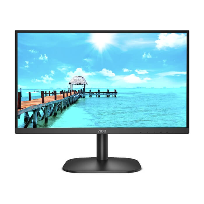 AOC 22B2H/EU, 21.5" VA WLED, 1920x1080@75Hz, 4ms GtG, 250cd m/2, 3000:1, DCR 20M:1, FlickerFree, Low Blue Light, Tilt, D-SUB, HDMI ID 65432 на супер цена