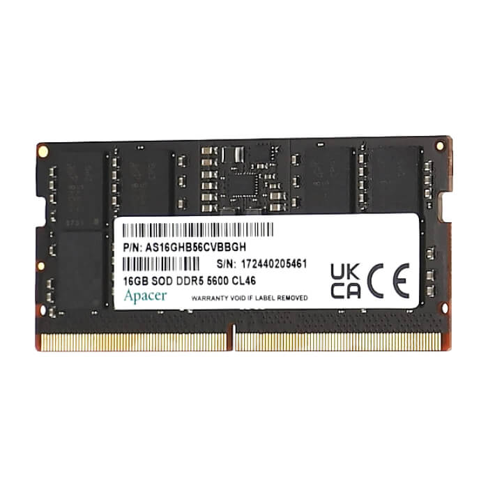 Apacer 16GB Notebook Memory - DDR5 SODIMM 5600Hz ID 98160 на супер цена
