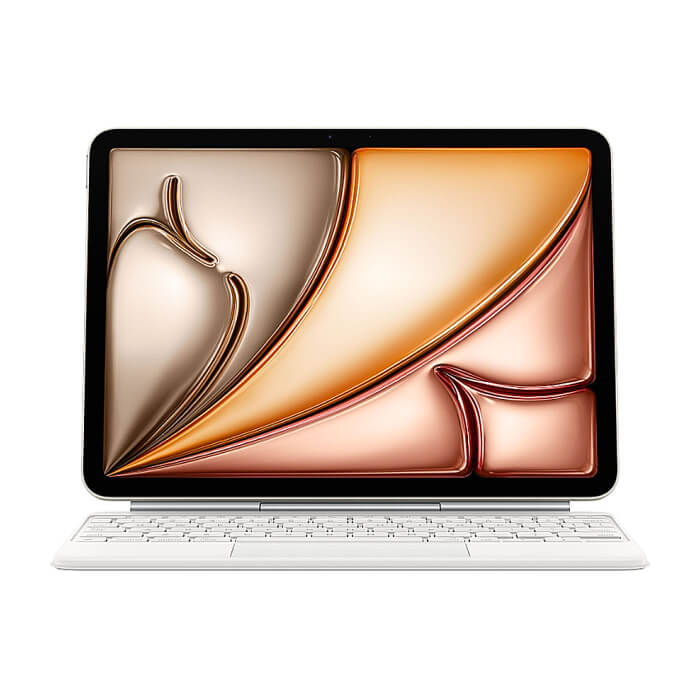 Apple Magic Keyboard for iPad Air 11-inch (M3) - US English - White (тъмнейл - 2)