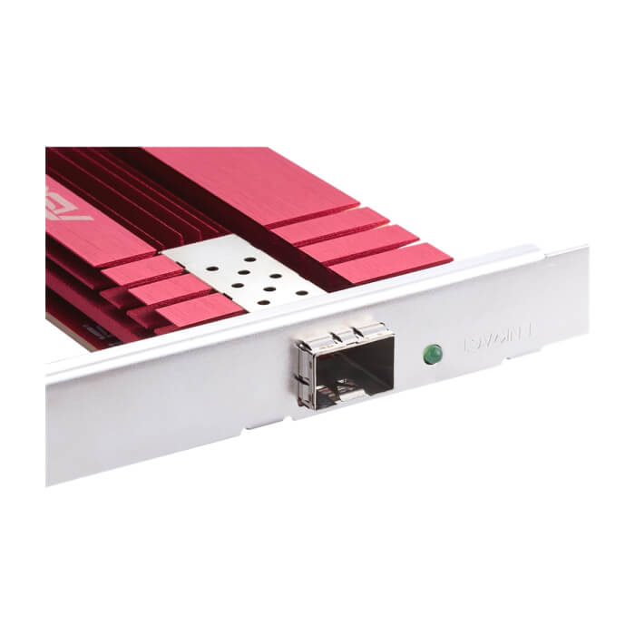 Asus PCIe Adapter, XG-C100F, 10GBase-T PCIe SPF+ port for Optical Fiber Transmission and DAC cable, Built-in QoS technology (тъмнейл - 2)