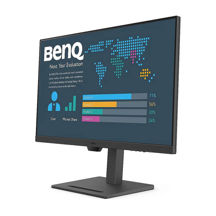 BenQ BL3290QT 32" IPS, 5ms, QHD 2560x1440, 75Hz, 99% sRGB, Eye Rem.,Eye-CareU, Flicker-free, LBL, B.I. Gen2, ePaper, 1000:1, 20M:1 DCR, 8 bit, 350cd/m2, HDMI, DP, USB-C 60W, D ID 65271 (тъмнейл - 2)
