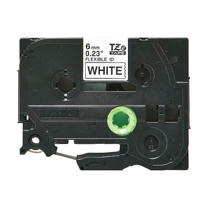 Brother TZe-FX211 Tape, Black on White, Flexible, 6mm, 8m ID 70711 на супер цена