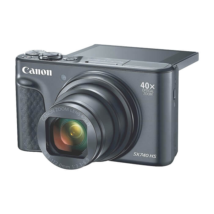 Canon PowerShot SX740 HS Lite Edition, Black, Travel kit (тъмнейл - 5)