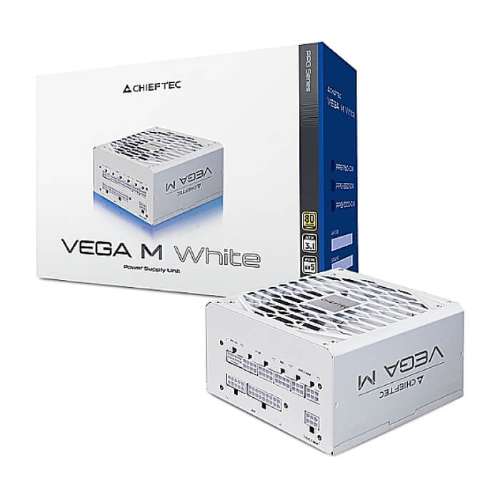 Chieftec Vega 1000W ATX 3.1 White ID 92789 (тъмнейл - 3)