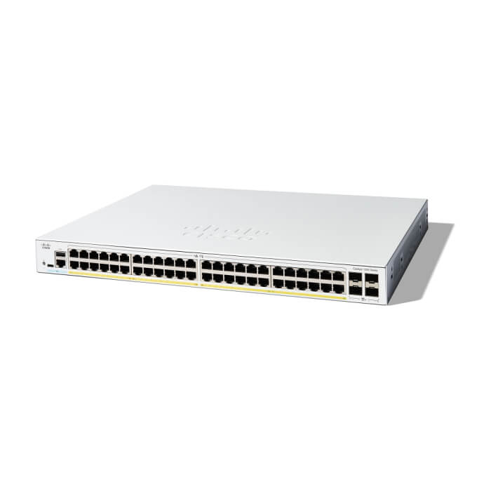 Cisco Catalyst 1200 48-port GE, 4x10G SFP+ (тъмнейл - 2)