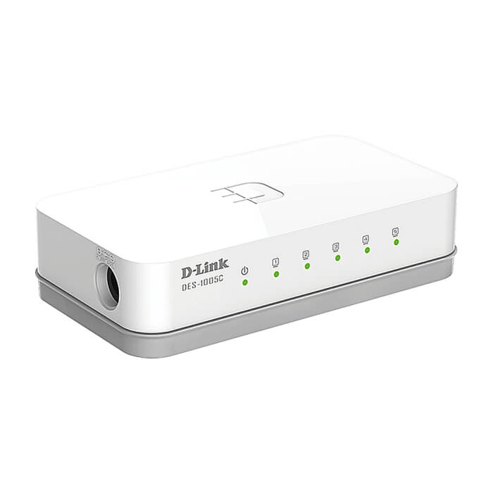 D-Link 5-Port Fast Ethernet Unmanaged Desktop Switch (тъмнейл - 2)