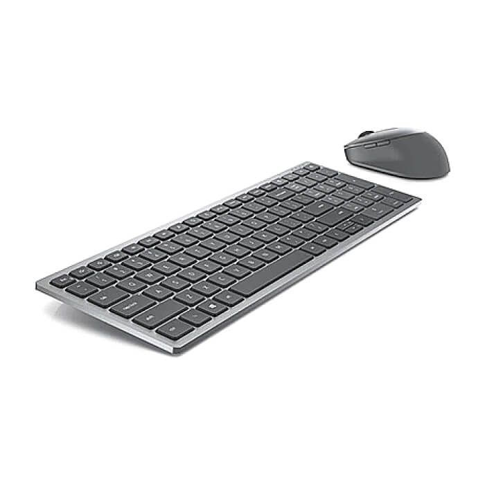 Dell Multi-Device Wireless Keyboard and Mouse - KM7120W - US International (тъмнейл - 3)