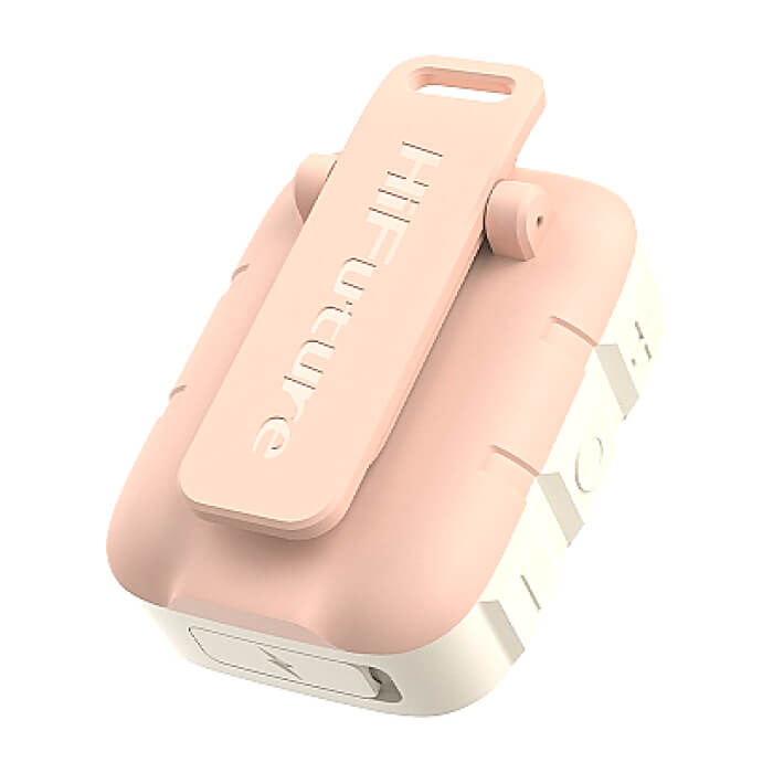 HiFuture Pocket S Pink, Bluetooth 5.4, IPX7 Waterproof, 5W Output, Pair to Play (TWS Mode), Up to 8 Hours Playtime, Support Clip for Wear, Support Magnetic ID 94779 (тъмнейл - 2)