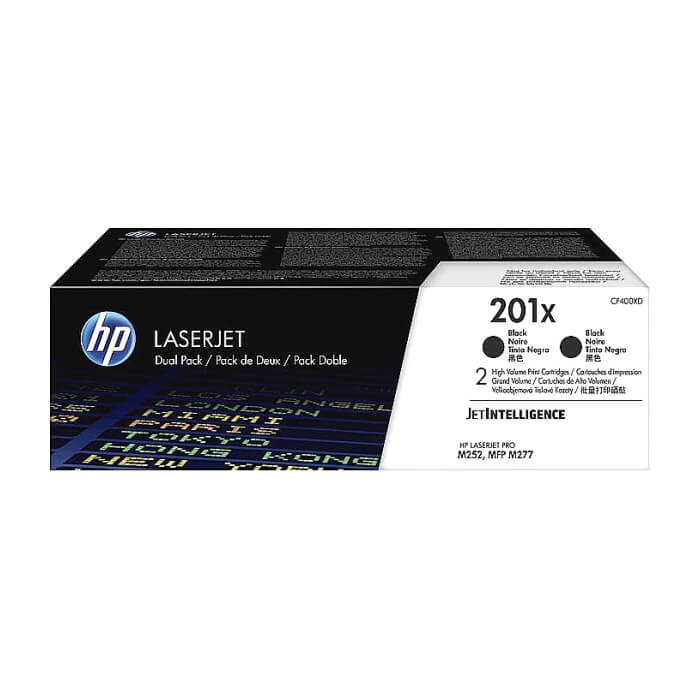 HP 201X 2-pack High Yield Black Original LaserJet Toner Cartridges ID 68676 на супер цена