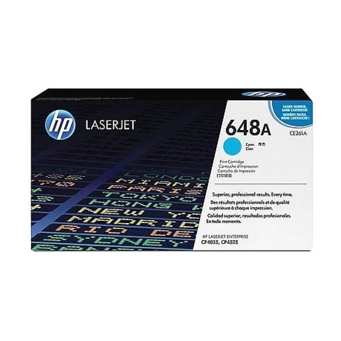 HP 648A Cyan LaserJet Toner Cartridge ID 68801 на супер цена от GT Computers HP 648A Cyan LaserJet Toner Cartridge ID 68801 на супер цена