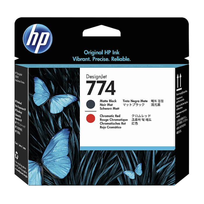 HP 774 Matte Black/Chromatic Red DesignJet Printhead ID 70152 на супер цена