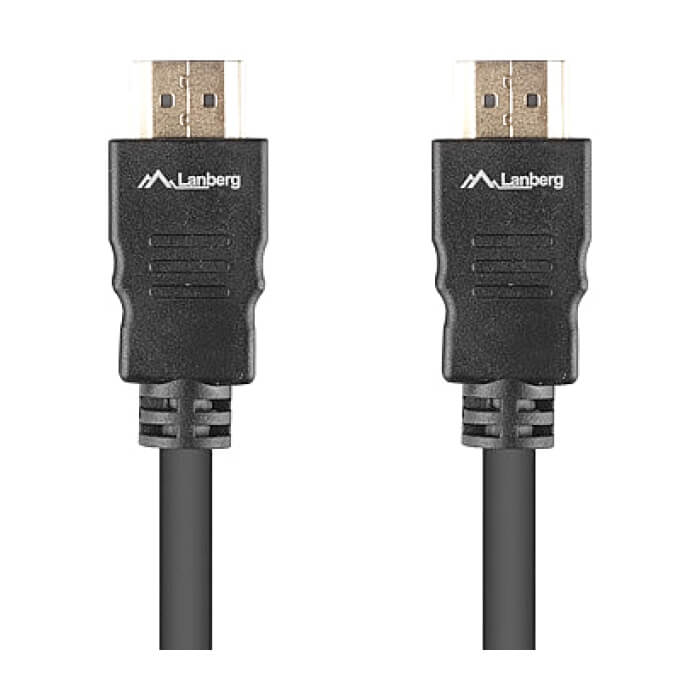 Кабел - Lanberg HDMI M/M V1.4 cable 1.8m CCS box, black ID 72542