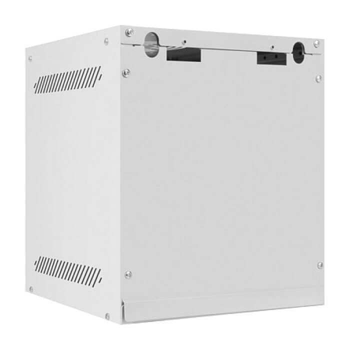 Lanberg rack cabinet 10” wall-mount 6U / 280x310 for self-assembly (flat pack), grey ID 71859 (тъмнейл - 5)