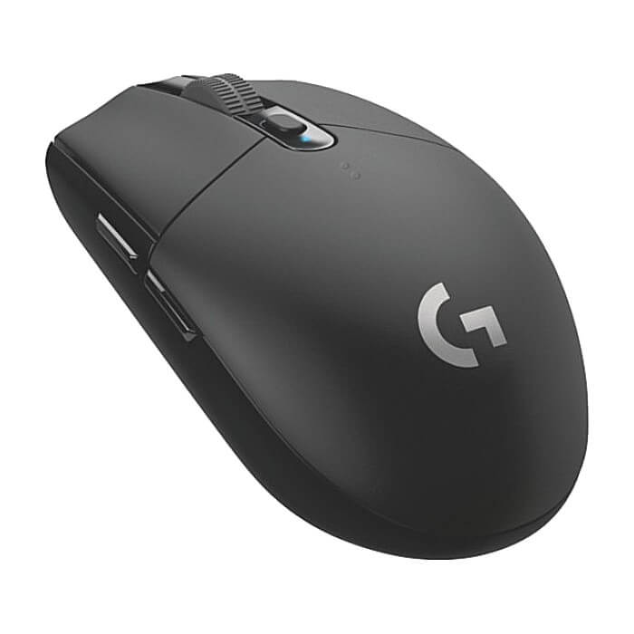 Logitech G305 Wireless Mouse, Lightsync RGB, Lightspeed Wireless, HERO 12K DPI Sensor, 400 IPS, 6 Programmable Buttons, Black (тъмнейл - 2)