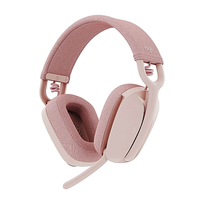 Logitech Zone Vibe 100 wireless headphones-ROSE M/N:A00167-BT-N/A-EMEA-914-STANDALONE ID 66429 (тъмнейл - 3)