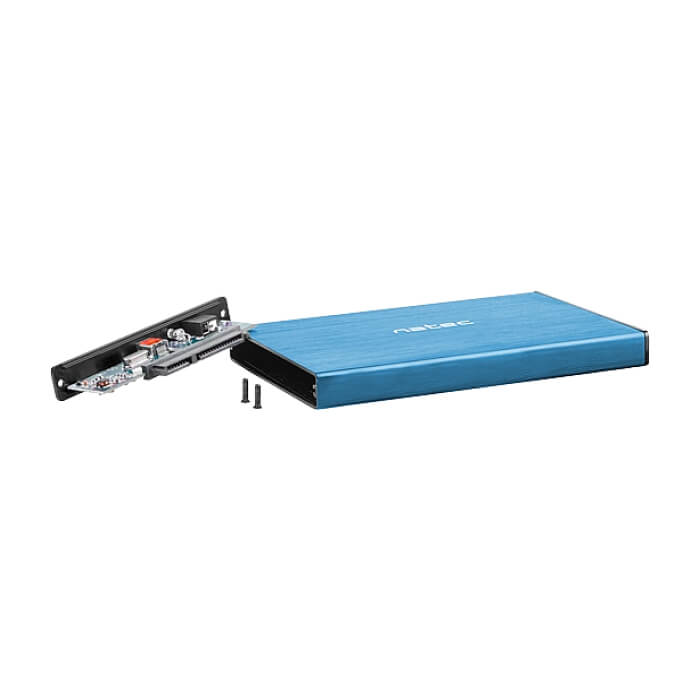 Natec External HDD/SSD Enclosure Rhino Go SATA 2.5" USB 3.0 Blue ID 73749 (тъмнейл - 5)