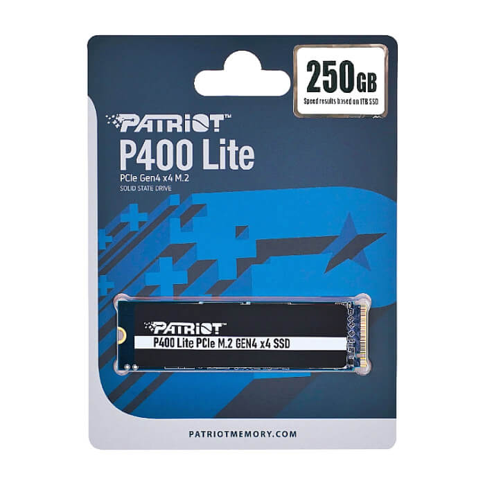 Patriot P400 LITE 250GB M.2 2280 PCIE Gen4 x4 ID 73471 (тъмнейл - 5)