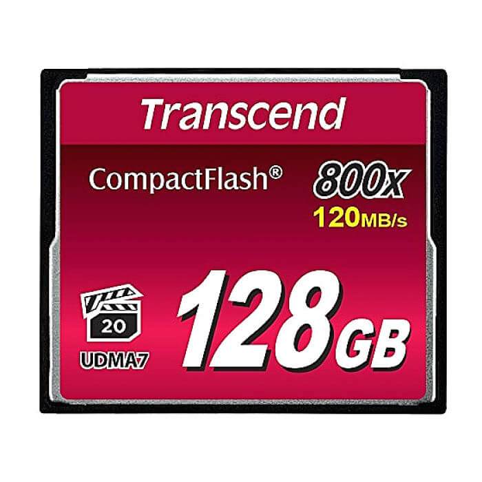 Transcend 128GB CF Card (800x) ID 74016 на супер цена