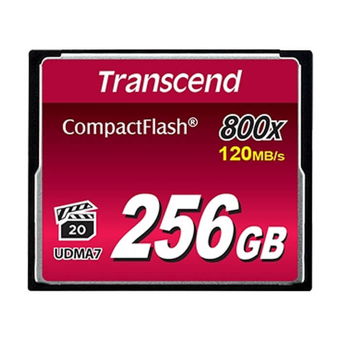 Transcend 256GB CF Card (800x) ID 74015 на супер цена