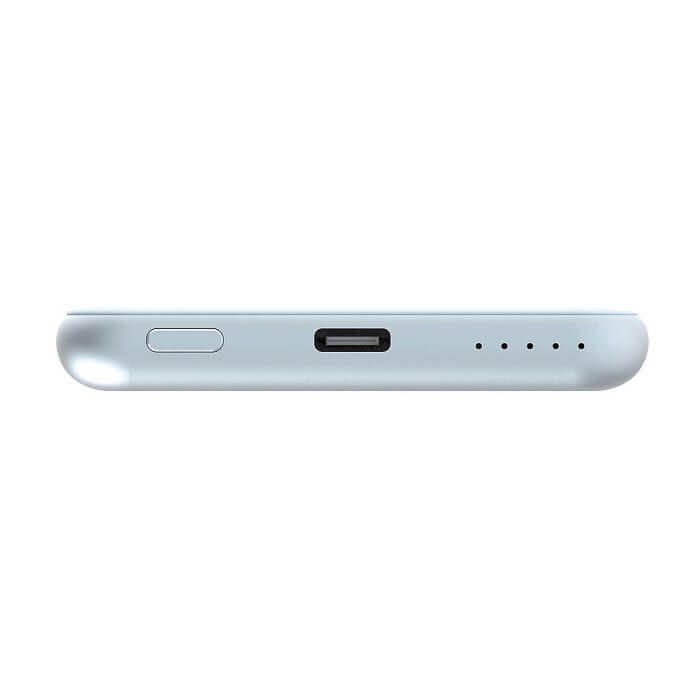 Verbatim MCP-5BE Power Pack 5000 mAh with UBS-C® PD 20W / Magnetic Wireless Charging 15W Blue ID 75117 (тъмнейл - 3)