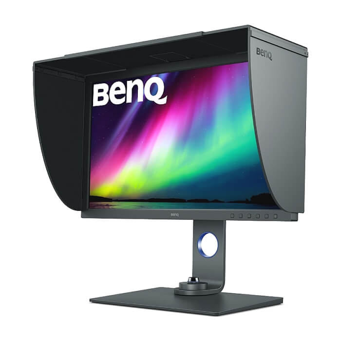 BenQ SW271C, 27" IPS, 5ms, 3840x2160 4K, Photographer Monitor, 99.9% AdobeRGB, 90% P3, HDR10/HLG & 24/25/30p, AQCOLOR, Paper Color Sync, Puck G2, 1000:1, 16 bit 3D-LUT, 30 ID 65289 (тъмнейл - 3)