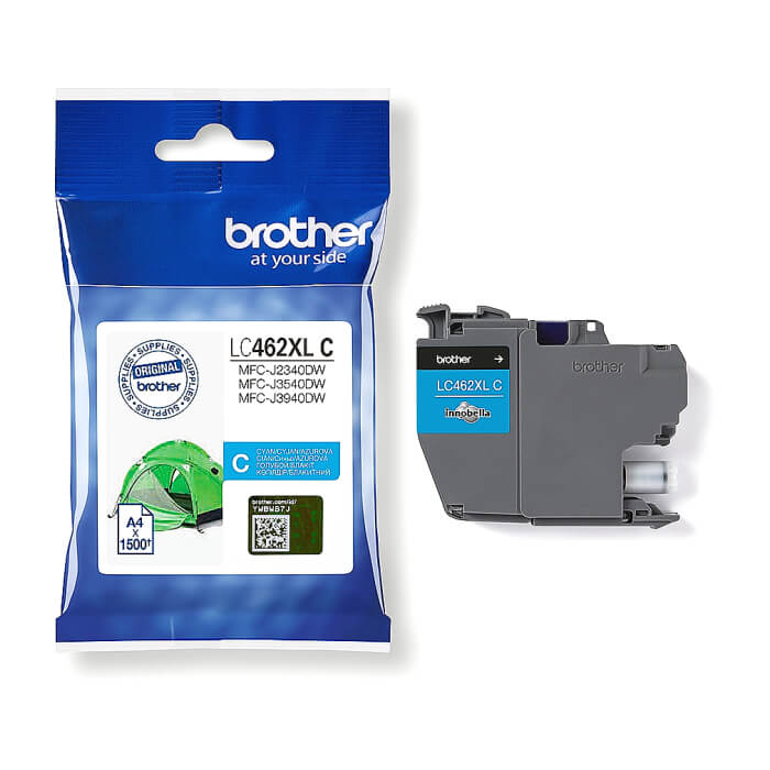 Brother LC462XLC Cyan Ink Cartridge for MFC-J2340DW/J3540DW/J3940DW ID 69900 (тъмнейл - 3)
