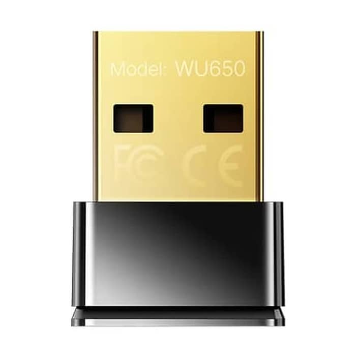 Cudy WU650 Wi-Fi Mini USB Adapter AC650 650Mbps Wi-Fi USB Adapter, Mini Size, 433Mbps at 5GHz + 200Mbps at 2.4GHz, Nano Size, USB 2.0 на супер цена