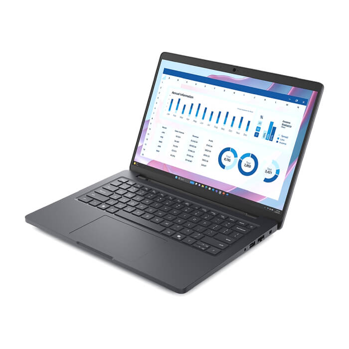 Dell Pro Max 14 MC14255, AMD Ryzen AI 9 HX PRO 370 (36MB cache, 12 cores, up to 5.1 GHz), 14" QHD+ LCD with 300 nits, 32GB: 1x32GB, LPDDR5x, 8000 MT/s, 1TB TLC, AMD Radeon Int ID 97036 (тъмнейл - 3)