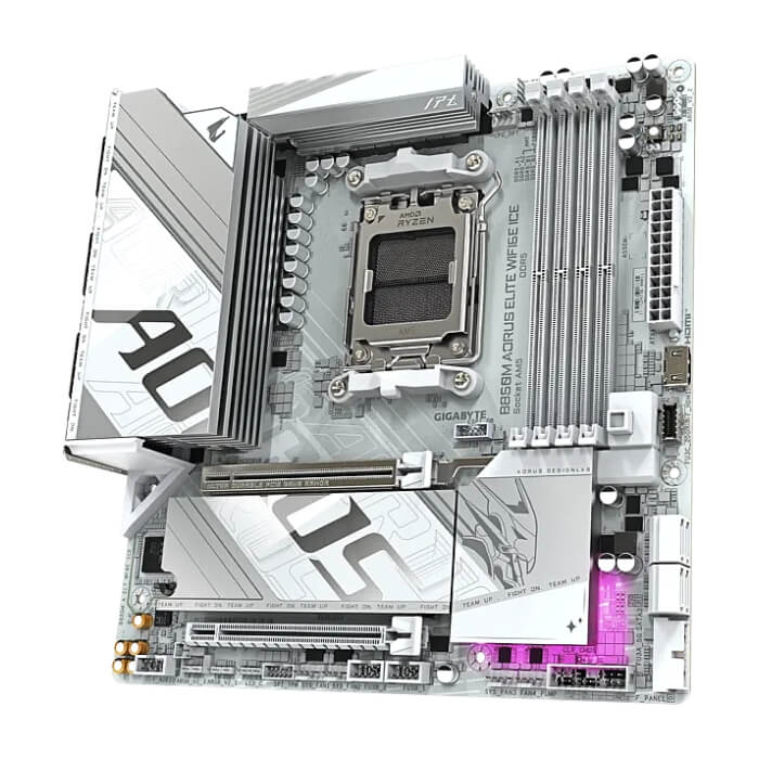 Gigabyte B850M Aorus Elite Ice ID 98785 (тъмнейл - 4)