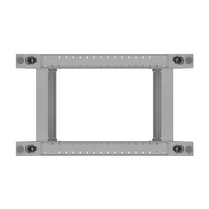 Lanberg open rack 22U 600x800, grey ID 96721 (тъмнейл - 5)