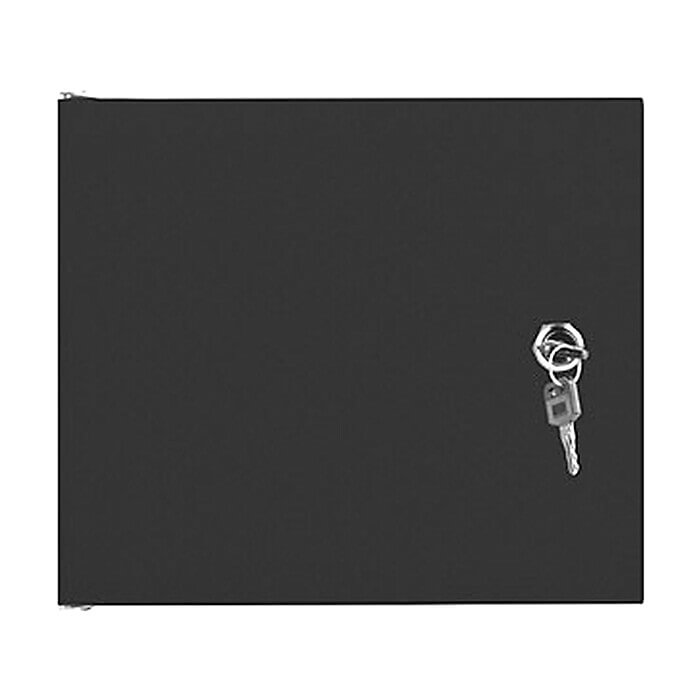Lanberg rack cabinet 10" wall-mount 6U / 280x310 for self-assembly with metal door (flat pack), black ID 71861 на супер цена от GT Computers Lanberg rack cabinet 10" wall-mount 6U / 280x310 for self-assembly with metal door (flat pack), black ID 71861 на супер цена