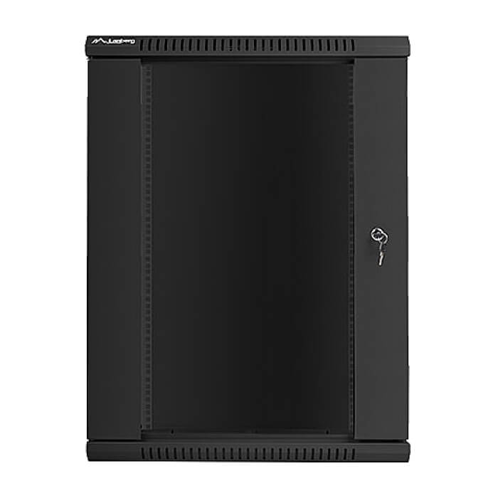 Lanberg rack cabinet 19” wall-mount 18U / 600x450 for self-assembly (flat pack), black ID 71893 на супер цена