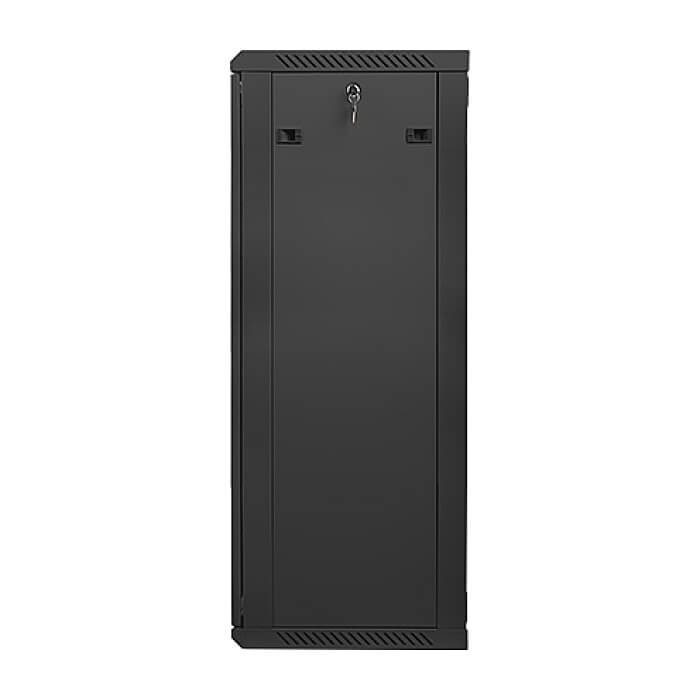 Lanberg rack cabinet 19” wall-mount 27U / 600x450 for self-assembly (flat pack), black ID 71889 (тъмнейл - 5)