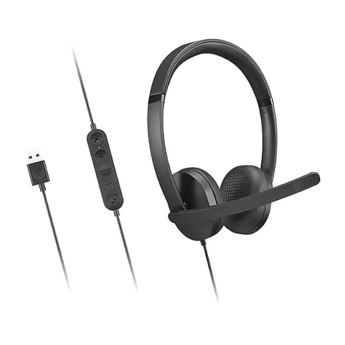 Lenovo USB-A Wired Stereo Headset Gen 2 ID 88038 (тъмнейл - 3)