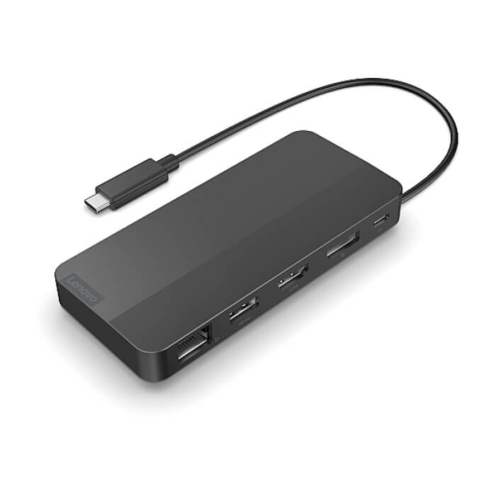 Lenovo USB-C Dual Display Travel Dock (w/ adapter) на супер цена