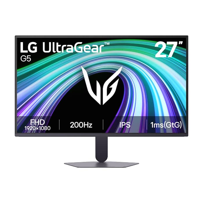 LG 27G523B-B, UltraGear G5, 27" IPS, AG, 200Hz, 1ms GtG, 1000:1, 300cd/m2, sRGB 95%, Full HD 1920x1080, HDR 10, AMD FreeSync, DisplayPort, Headphone Out, Reader mode, Black Stabilizer, Tilt, Black на супер цена от GT Computers LG 27G523B-B, UltraGear G5, 27" IPS, AG, 200Hz, 1ms GtG, 1000:1, 300cd/m2, sRGB 95%, Full HD 1920x1080, HDR 10, AMD FreeSync, DisplayPort, Headphone Out, Reader mode, Black Stabilizer, Tilt, Black на супер цена