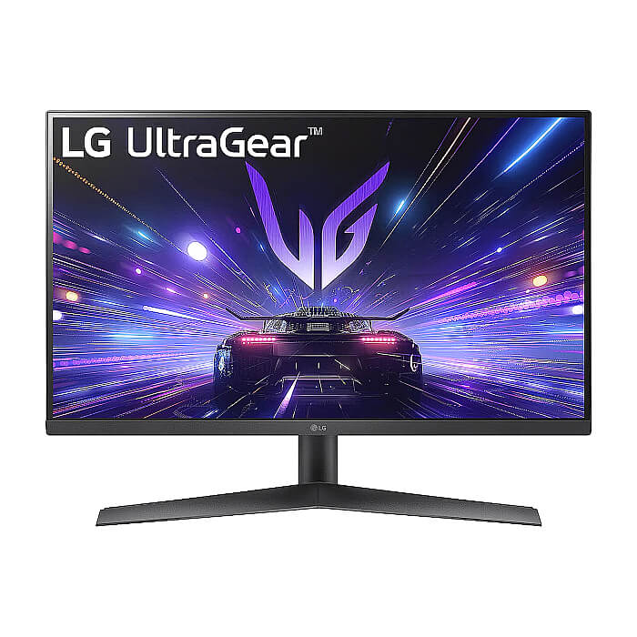 LG 27GS60F-B, UltraGear 27" IPS, AG, 1ms (GtG), 180Hz, 1000:1, HDR10, sRGB 99%, 300cd/m2, Full HD 1920x1080, NVIDIA G-SYNC, AMD FreeSync, HDMI, DisplayPort, Headphone Out, Reader mode, Black Stabilizer, Tilt, Black ID 79404