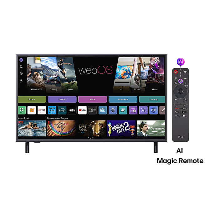 LG 43QNED82A3B, 43" 4K QNED HDR Smart TV, 3840x2160, DVB-T2/C/S2, Alpha 7 AI Processor, HDR10 / HLG, webOS 25 ThinQ, VRR / ALLM / HGiG, 4K Upscaling, WiFi 5, Voice Controll, B ID 89055 (тъмнейл - 2)