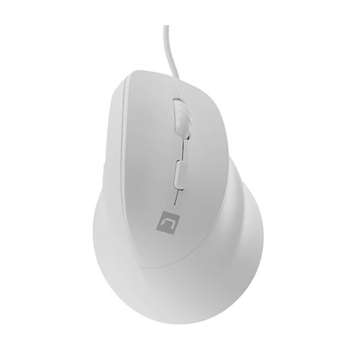 Natec Vertical Mouse Crake 2 Pro 12800DPI Optical White (тъмнейл - 4)