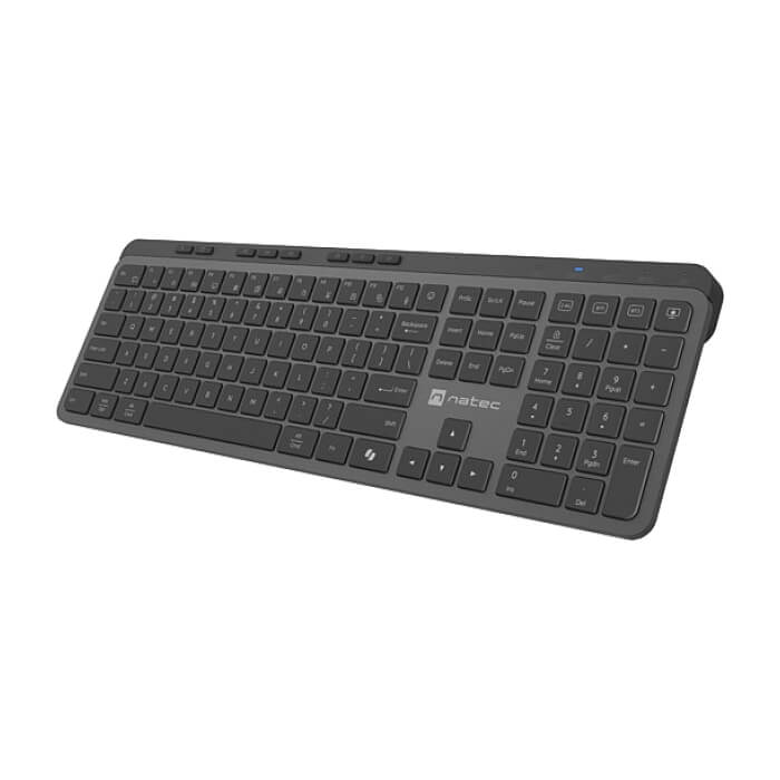 Natec wireless bluetooth keyboard Medusa Wireless X-Scissors slim (тъмнейл - 3)