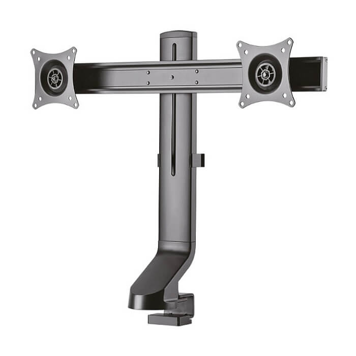 Neomounts by NewStar Flat Screen Desk Mount (clamp/grommet) for 2 Monitor Screens ID 66798