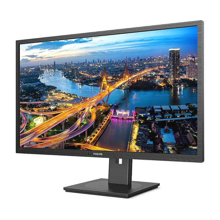 Philips 325B1L, 31.5" IPS WLED, 2560x1440@75Hz, 4ms GtG, 250cd m/2, 1200:1, DCR 50M:1, Adaptive Sync, FlickerFree, Low Blue Mode, 3Wx2, Tilt, Height Adjust, Pivot, Swivel, 2xHDMI, DP, USB hub ID 64907 (тъмнейл - 2)