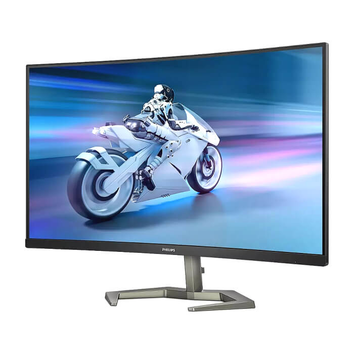 Philips 32M1C5200W, 31.5", Curved 1500R, VA, WLED, 1920x1080@240Hz, 1ms GtG, 0.5ms MPRT, 300cd m/2, 3000:1, Mega Infinity DCR, Adaptive Sync, FlickerFree, Low Blue Mode, Tilt, Height Adjust, Swivel, 2xHDMI, DP ID 64908 (тъмнейл - 2)