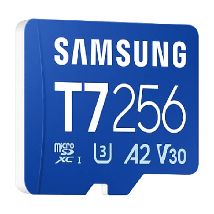 Samsung 256GB micro SD Card T7 UHS-I Transfer Speed up to 170MB/s Class 10 U3 V30 A2 ID 98085 (тъмнейл - 3)