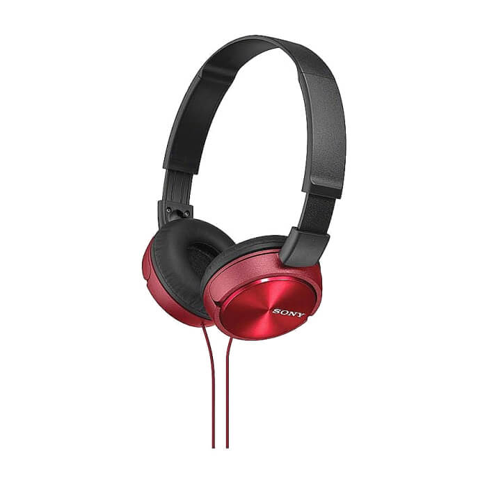 Sony Headset MDR-ZX310 red ID 66413 (тъмнейл - 2)