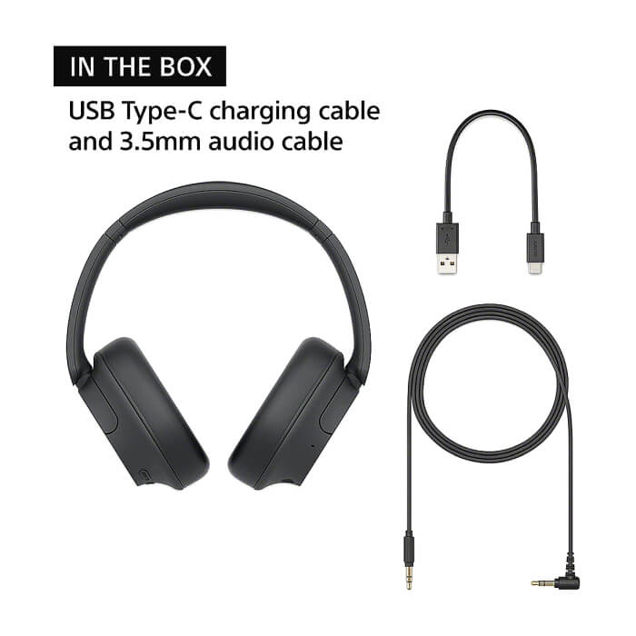 Sony Headset WH-CH720N, black ID 66407 (тъмнейл - 4)