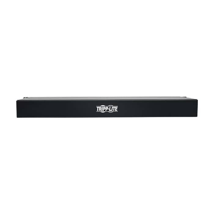 Tripp Lite by Eaton 3.7kW Single-Phase Local Metered PDU, 208/230V Outlets (8 C13, 2 C19) IEC-309 16A Blue, 8 ft. (2.43 m) Cord, 1U Rack-Mount, TAA (тъмнейл - 2)
