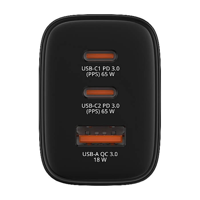 Verbatim Essentials GaN Charger 65W EU plug Black ID 92829 (тъмнейл - 3)