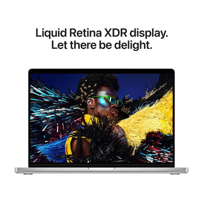Apple 16-inch MacBook Pro: Apple M5 Pro chip with 18-core CPU and 20-core GPU, 48GB, 1TB SSD - Silver ID 96981 (тъмнейл - 3)