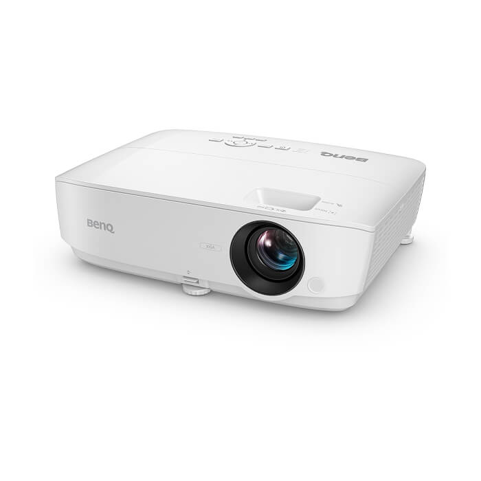 BenQ MX536, DLP, XGA (1024x768), 20 000:1, 4000 ANSI Lumens, Zoom 1.2x, Glass Lenses, Auto Vertical Keystone, Infographic Mode, Speaker 2W, 2xVGA, 2xHDMI, S-Video, RCA, VGA out, Audio In/Out, RS232, USB A 1.5A, 2.6 kg, White ID 65850 (тъмнейл - 2)